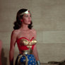 Wonder Girl and Wonder Woman.