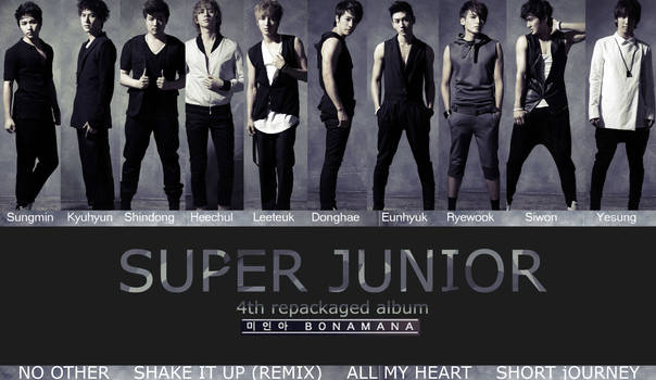 Super Junior 4th album repack