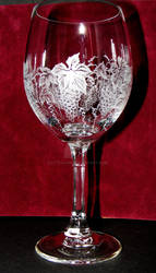 Wine glass.