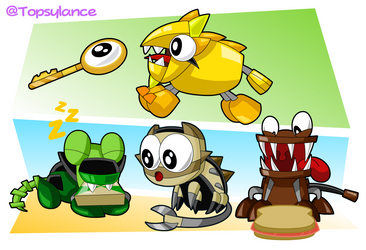 Mixels Animal Deviantart Explore the Best Mixels Art | DeviantArt