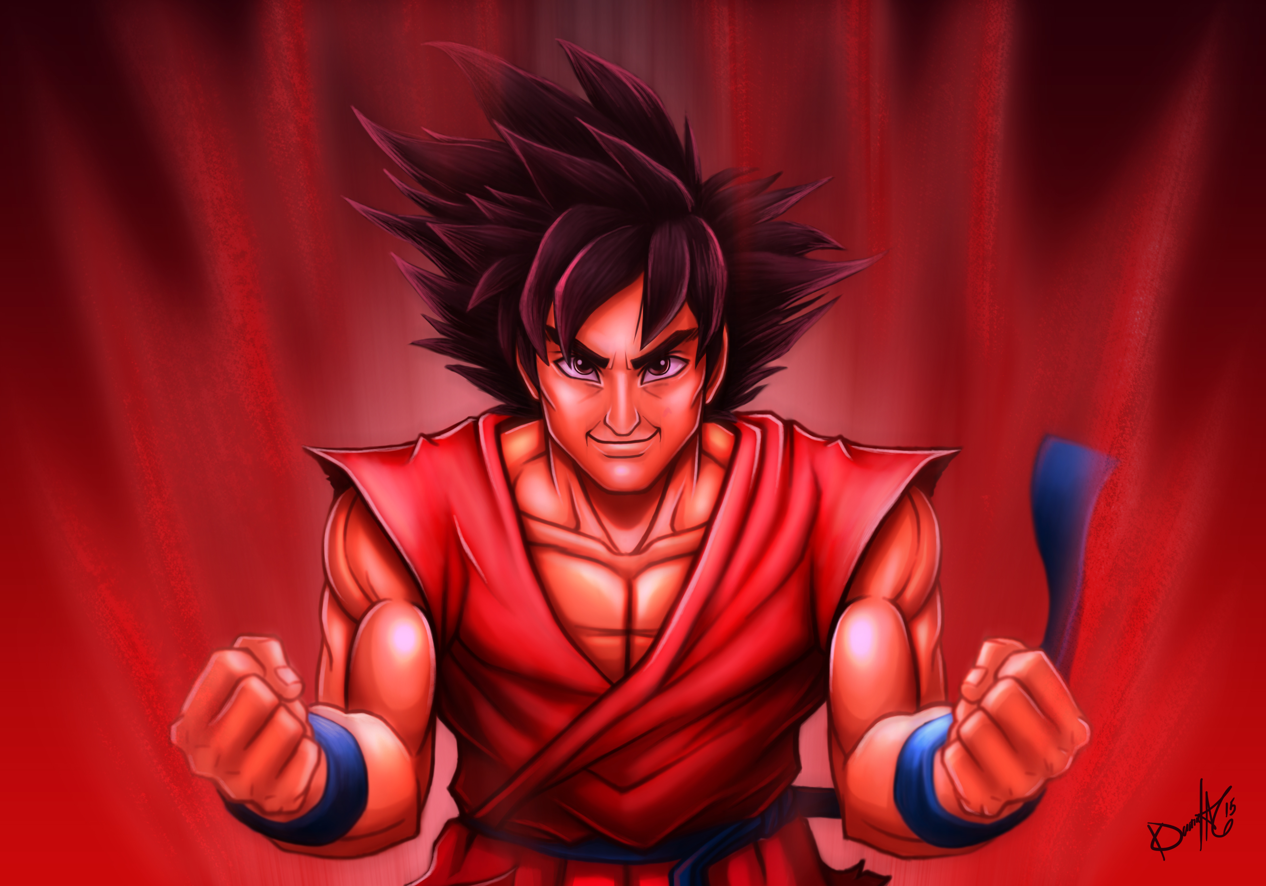 Goku Kaioken by Danderfull on DeviantArt Goku Kaioken by Danderfull on DeviantArt