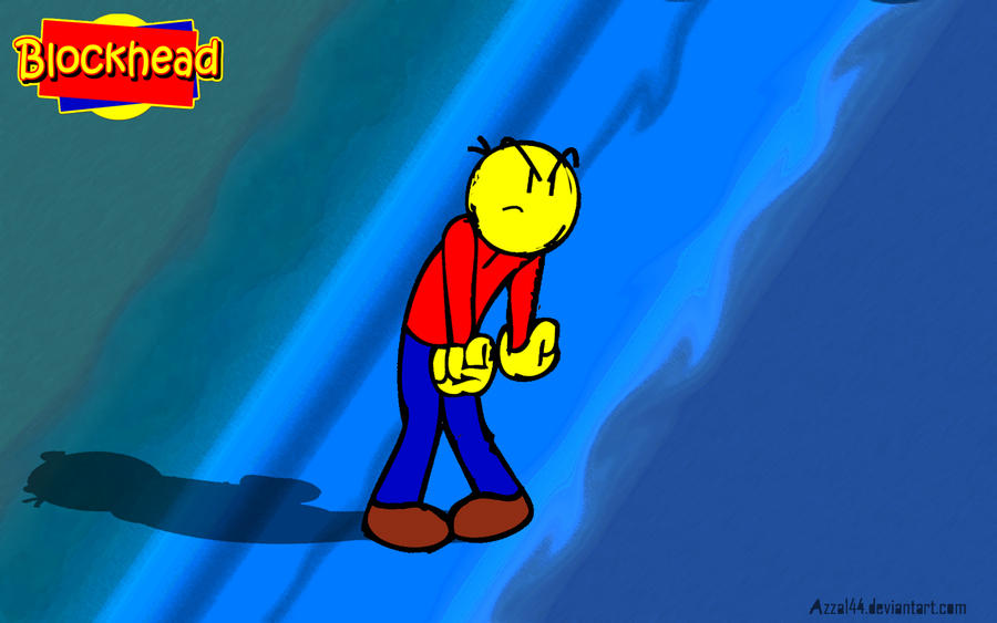 Blockhead Wallpaper by Azza144 on DeviantArt