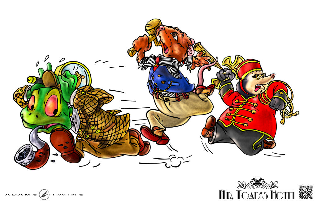 Mr. Toad's Hotel - titlepage by Adams-Twins on DeviantArt