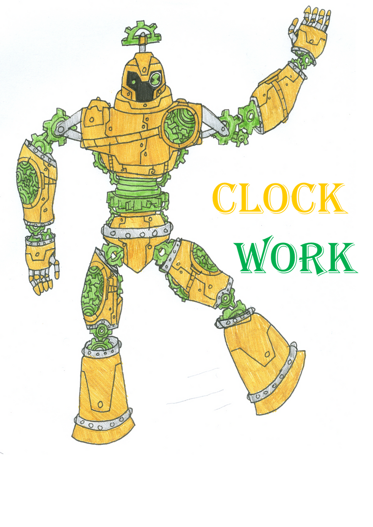 Ben 10 ClockWork Redesign by MisterMonsterMaker on DeviantArt