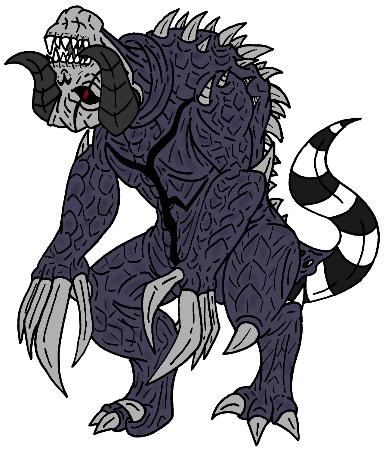 Deathclaw Inflation Deviantart Ghostfreak Deathclaw by MisterMonsterMaker on DeviantArt