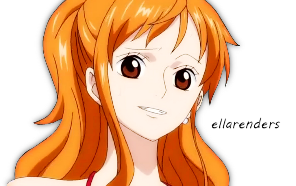 One Piece Nami Render by xEllaSh on DeviantArt