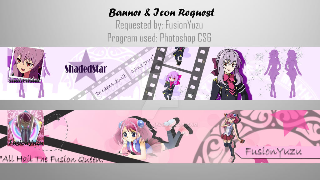 Anime Youtube Banner Request By Xellash On Deviantart Anime Youtube Banner Request By Xellash On Deviantart