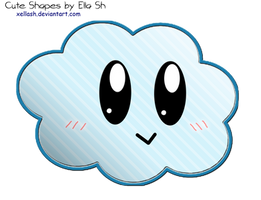 Cute Cloud Shape