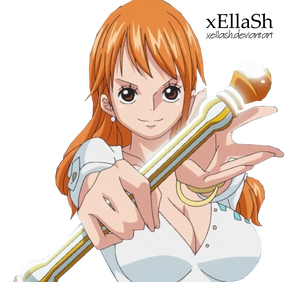 Nami One Piece Render