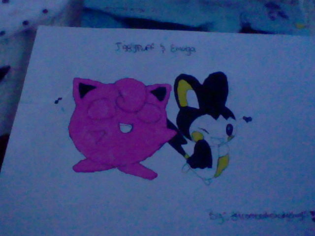 Jigglypuff and Emolga