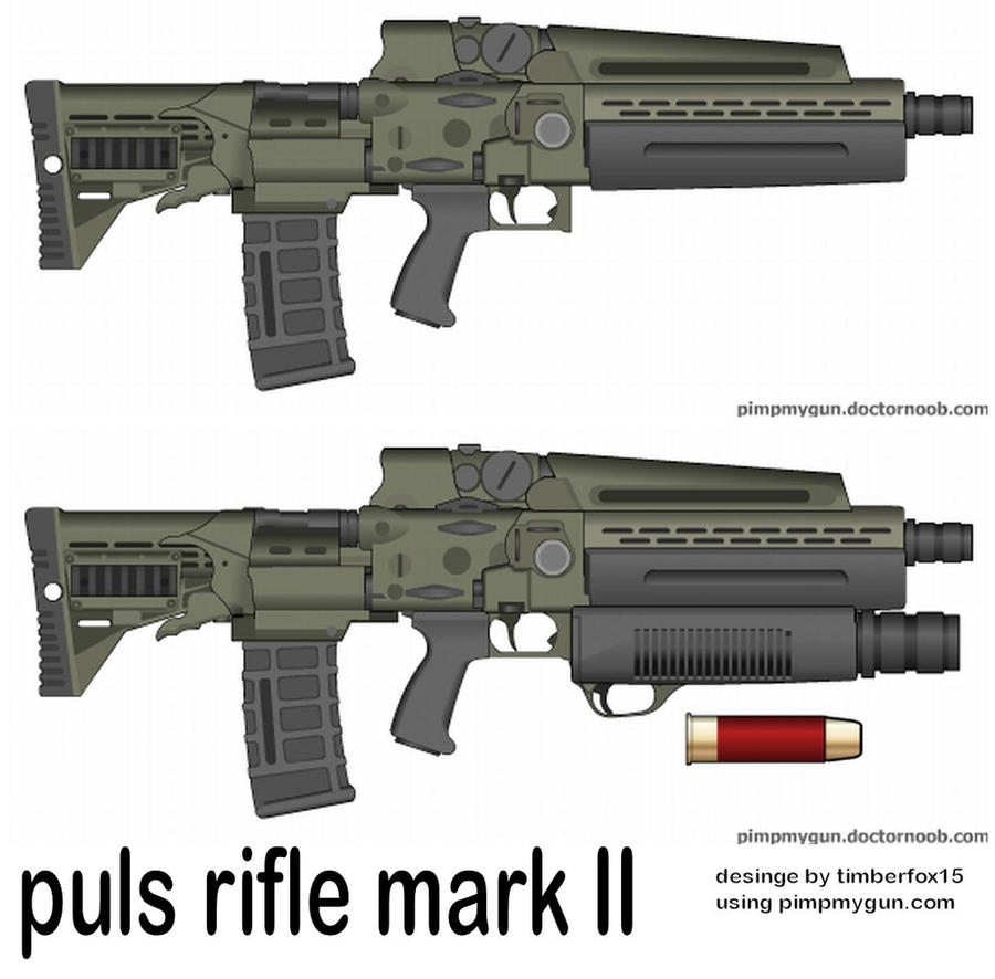 Mark Ii Ragefire Pattern pulse rifle mark II by timberfox15 on DeviantArt
