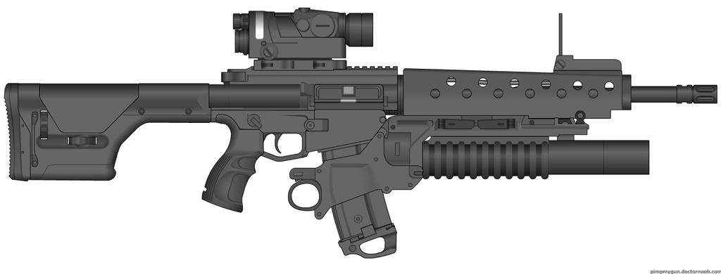heavy assault rifle by timberfox15 on DeviantArt