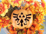 Zelda Carved Pumpkin