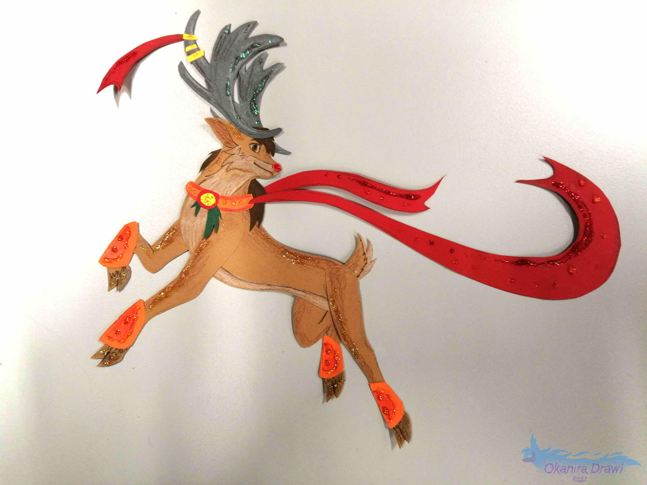 Rudolph the red nosed reindeer by OkaniraDrawi on DeviantArt