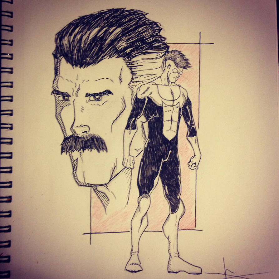 Invincible And Omniman By Lazookazee On Deviantart Invincible And Omniman By Lazookazee On Deviantart