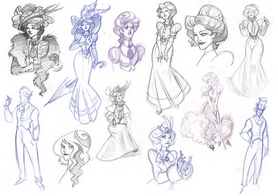 Victorian sketches 1