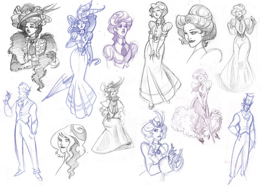 Victorian sketches 1