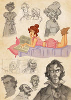 Character design -CLUES 3-