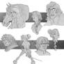 Game of Thrones sketchdump I