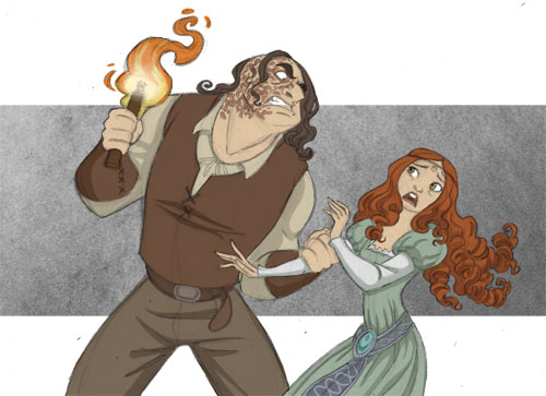 Sansa and Sandor