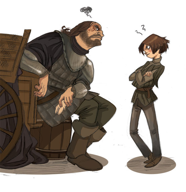 Arya and the Hound