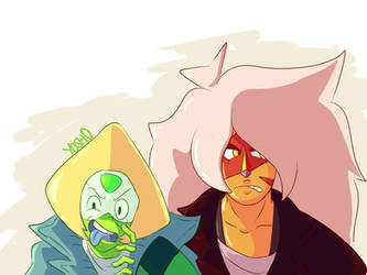 Peridot and Jasper