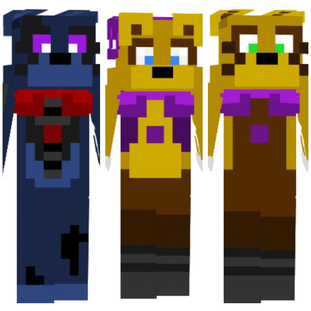 Nightmare chica Minecraft Skins