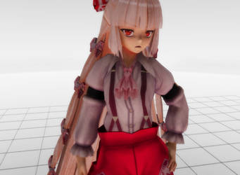 MMD - Fujiwara no Mokou