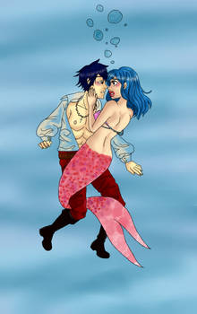 Gruvia : Under water colored version