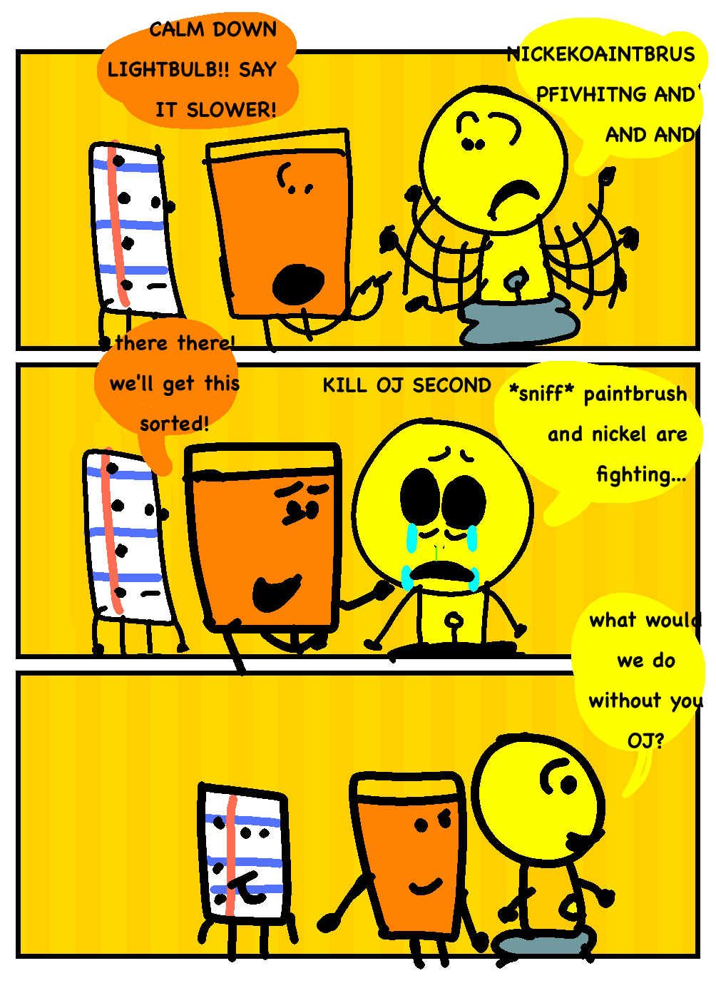 Help! Inanimate Insanity AU Comic by smellyfloorclapperXX on DeviantArt