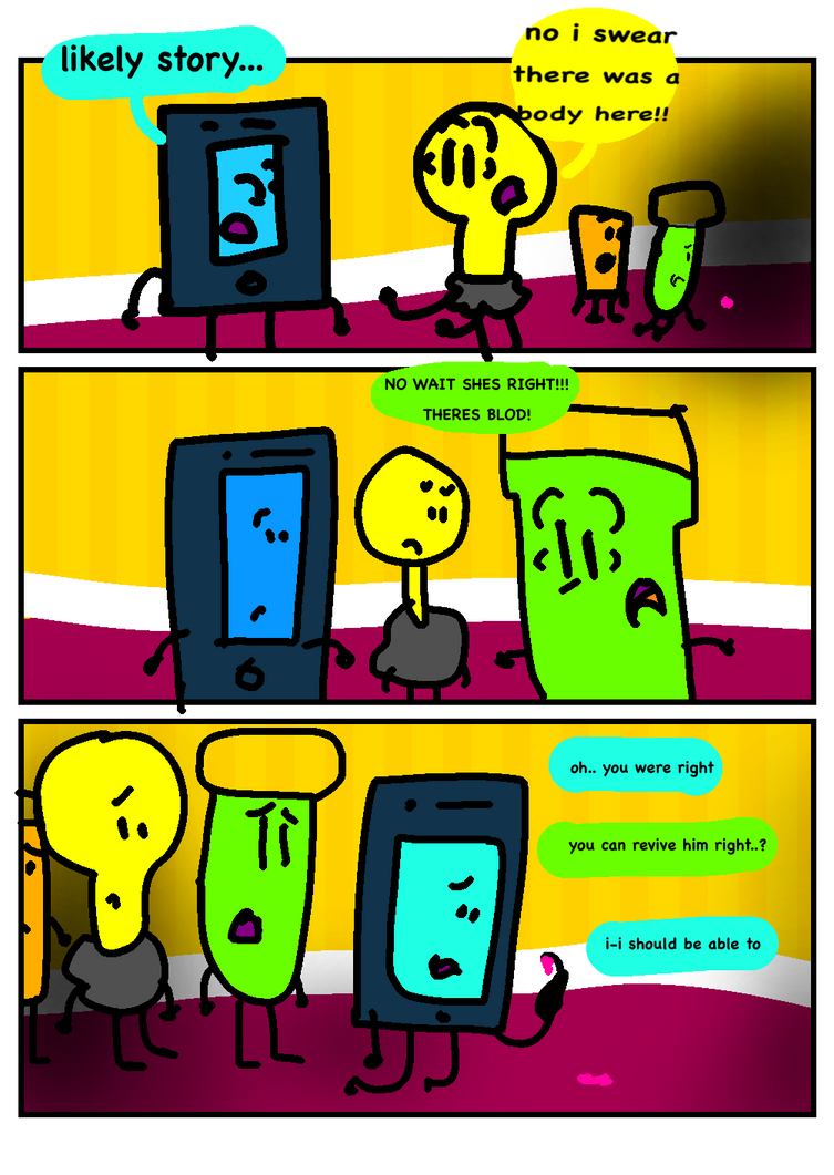 WHAT?!? Inanimate Insanity AU Comic by smellyfloorclapperXX on