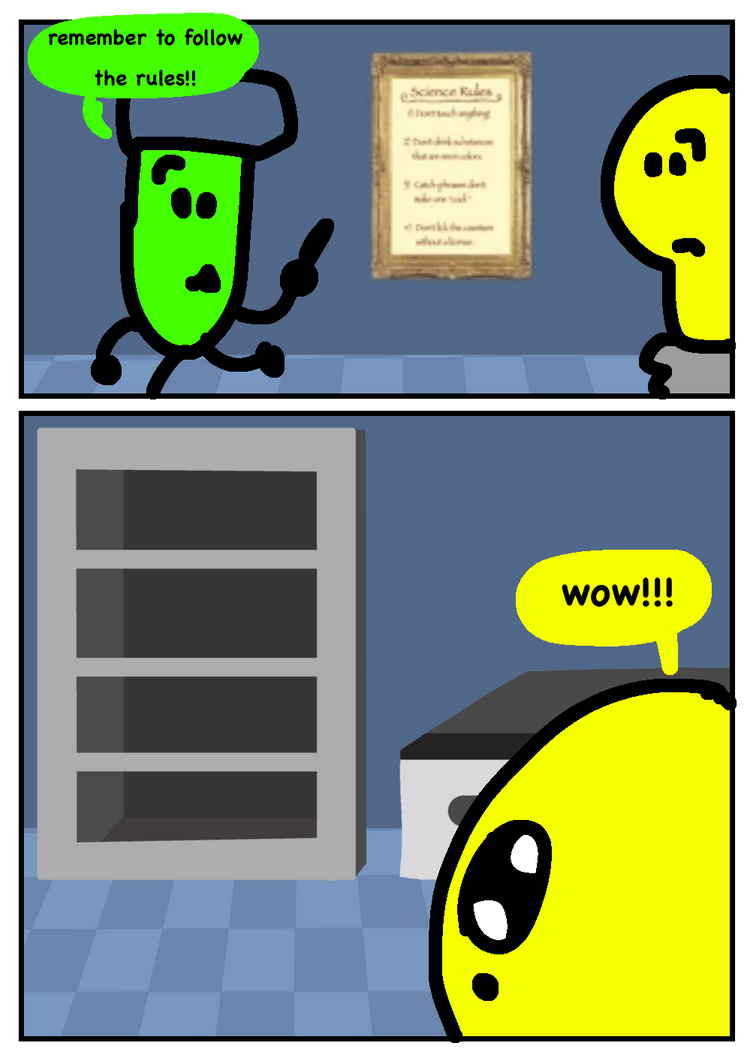 The Lab! | Inanimate Insanity AU Comic | by smellyfloorclapperXX on ...