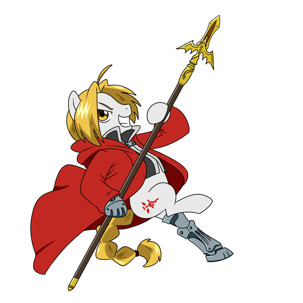 Pony Edward Elric by CSImadmax