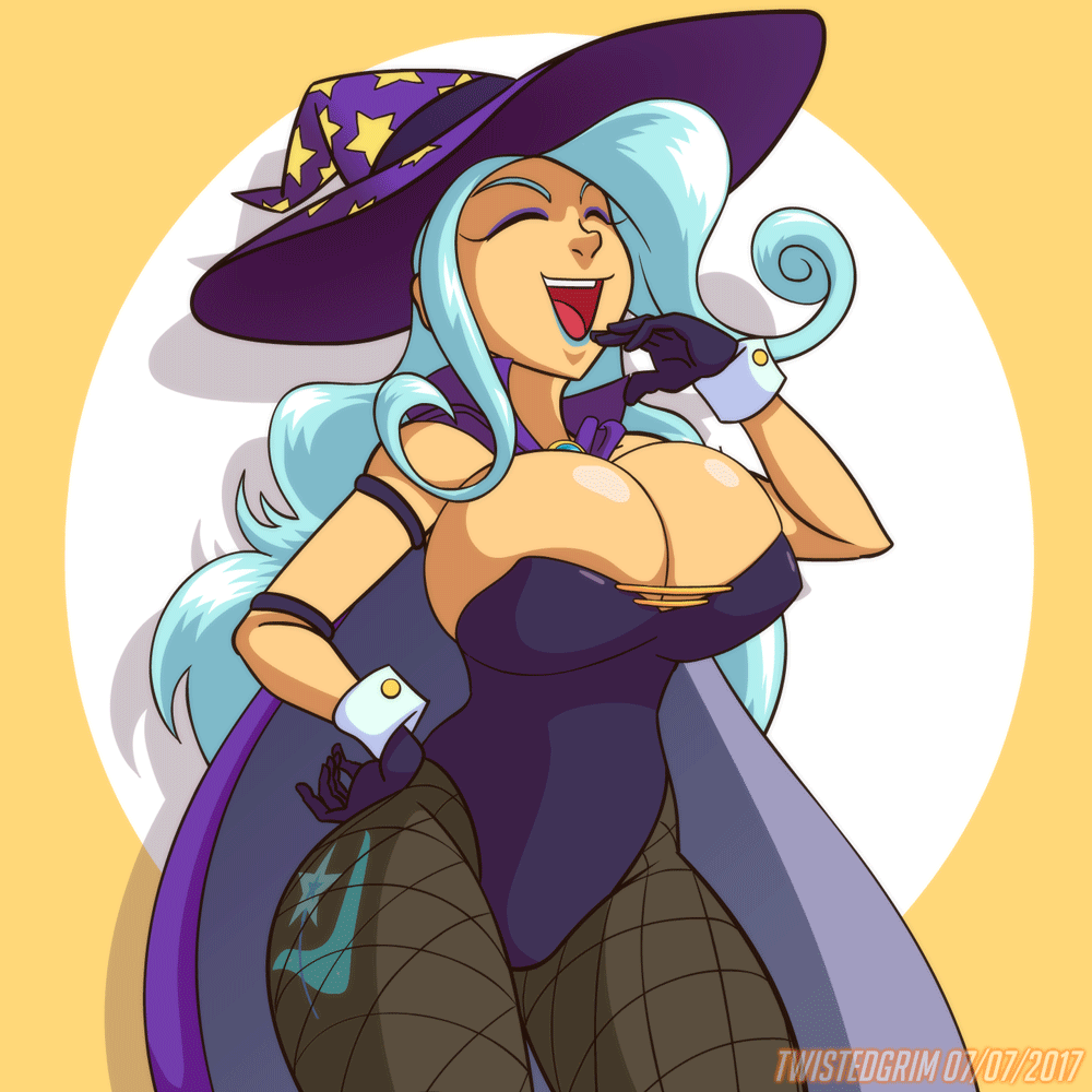 Human Trixie's Ojou Laugh by Twisted Grim