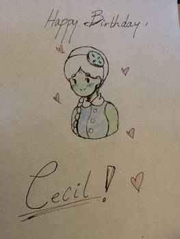 HAPPY BIRTHDAY CECIL!!