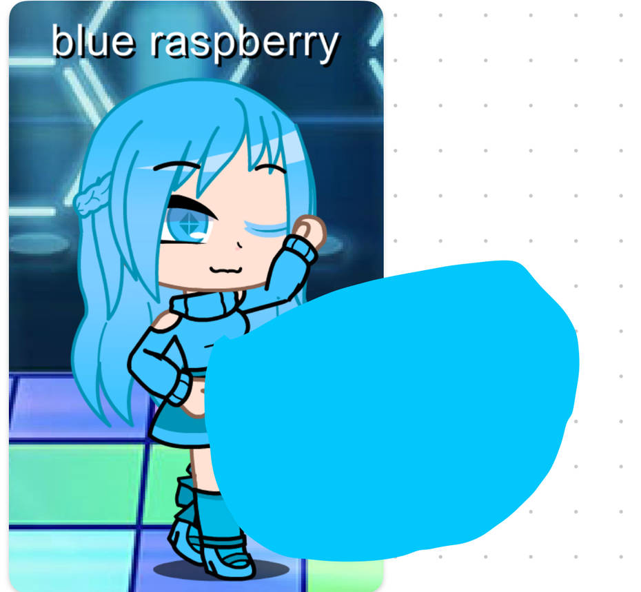 Overstuffed Blue Raspberry by TheFanaticsFan on DeviantArt