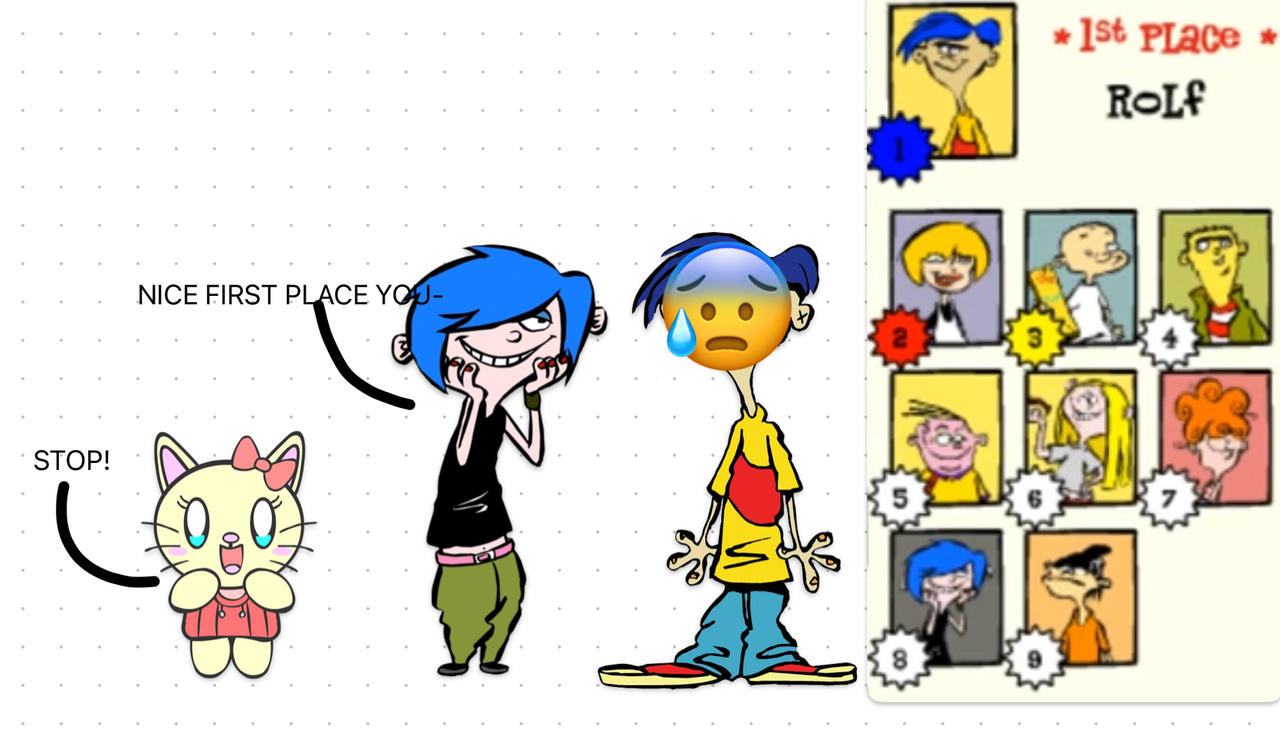 Marie blaming on Rolf by TheFanaticsFan on DeviantArt