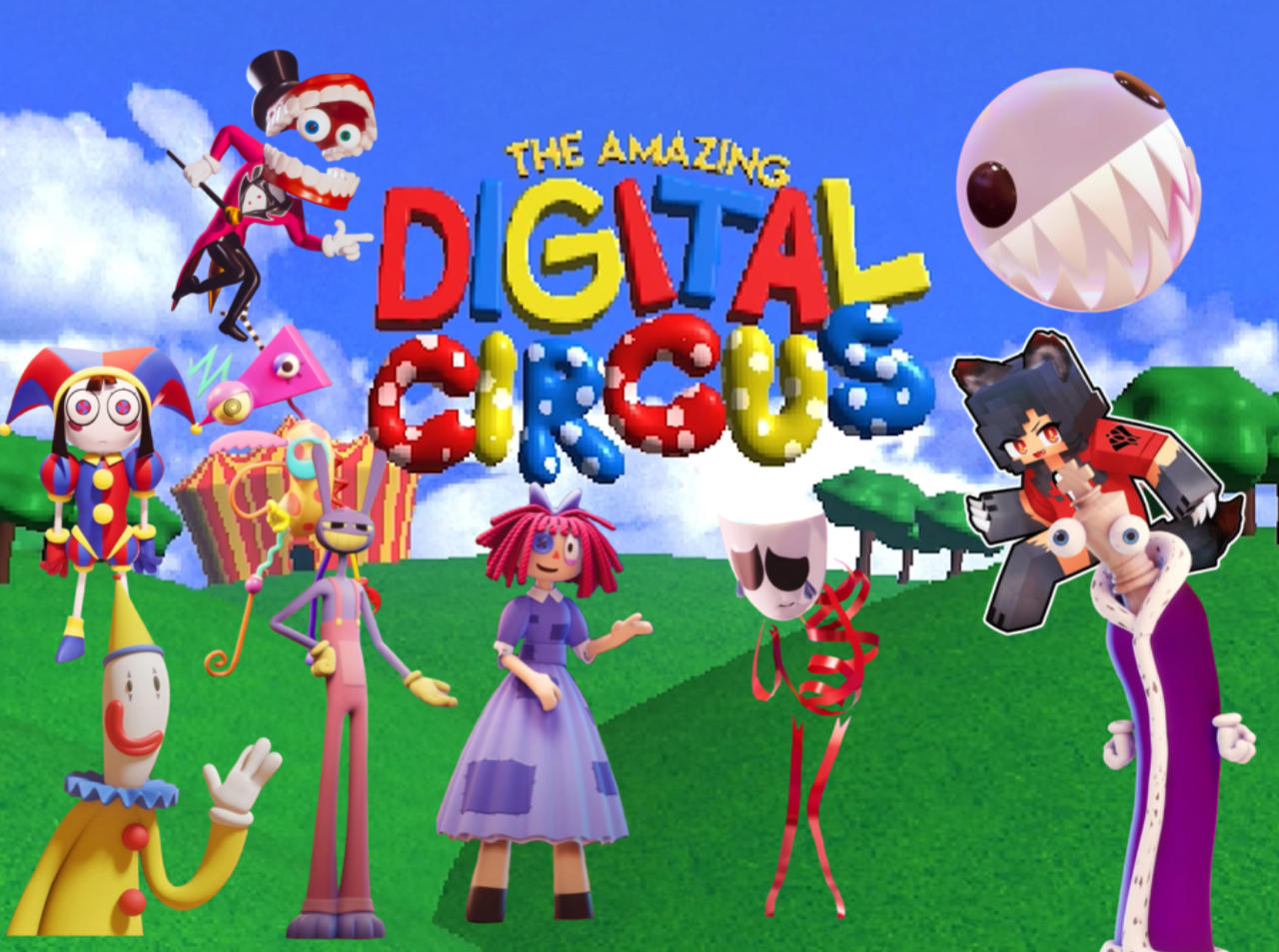 The Amazing Digital Circus Poster by TheFanaticsFan on DeviantArt