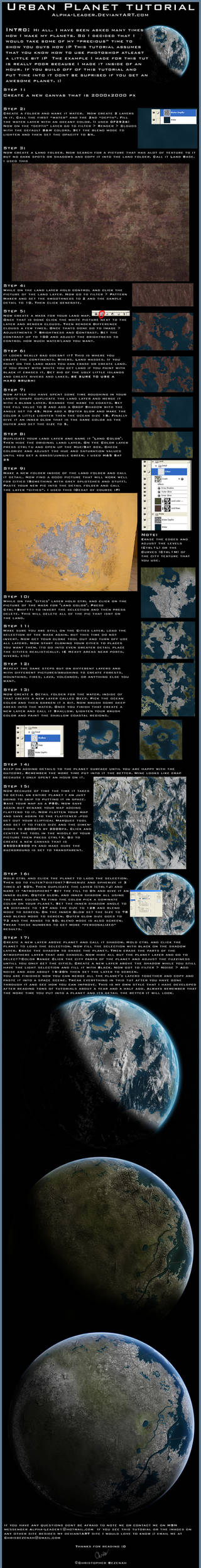 Urban Planet Tutorial