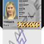 Battlestar Galactia ID Badge