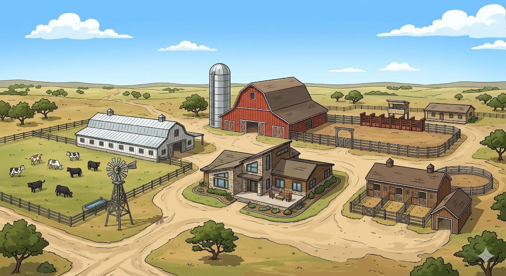 Hammond Ranch Hemmingson Ranch Upgrade. by RodeoBanditarts on DeviantArt
