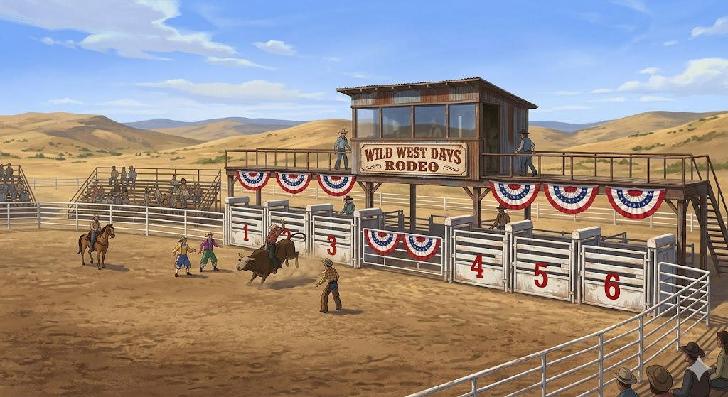 Rodeo Ride Deviantart Upgrade: Rodeo City: Wild West Days Rodeo. by RodeoBanditarts on DeviantArt