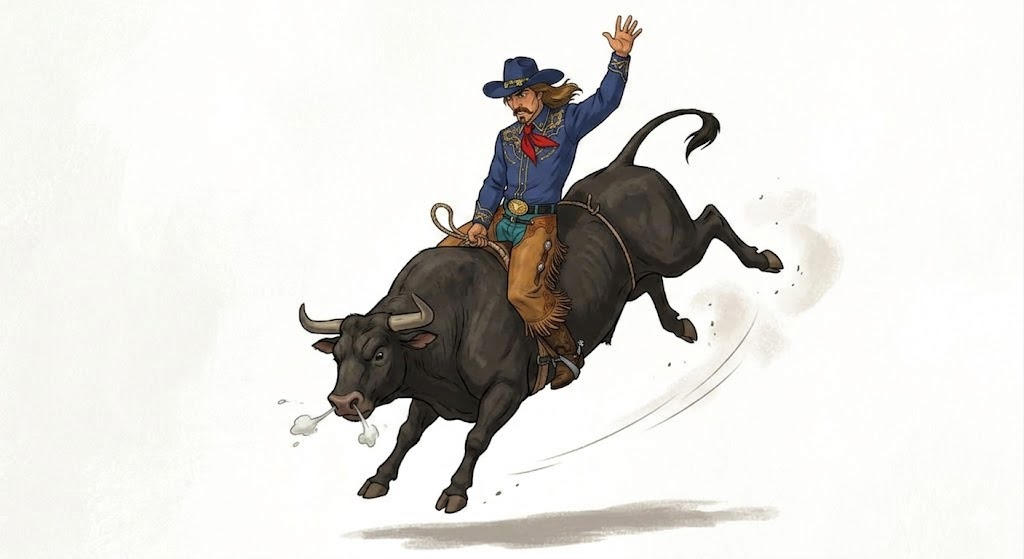 Bull Riding Deviantart The Colonel Goes Bull Riding #2. by RodeoBanditarts on DeviantArt