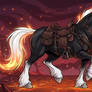Shadow The Hell Horse.(Koltons Ghost Rider Horse)