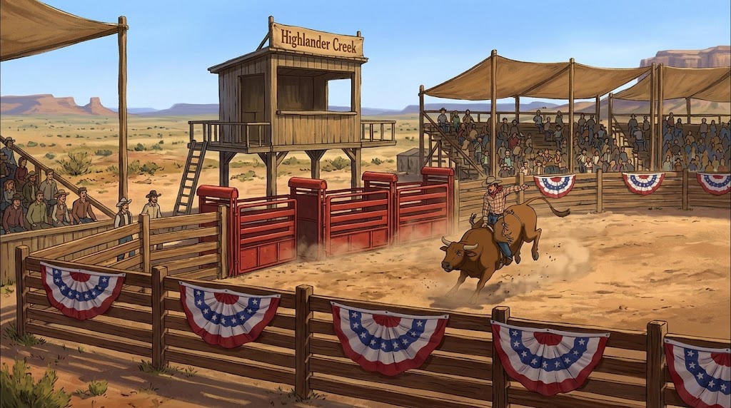 Rodeo Ride Deviantart Highlander Creek Rodeo. by RodeoBanditarts on DeviantArt