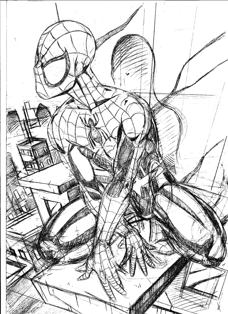 Spiderman drawing by Cortan343 on DeviantArt
