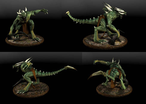 Lizard 3D Finished