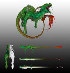 Asian Dragon 3D