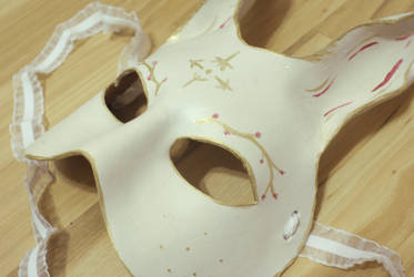 Golden Bunny Mask