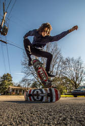 Skateboarder Kolby Haynes